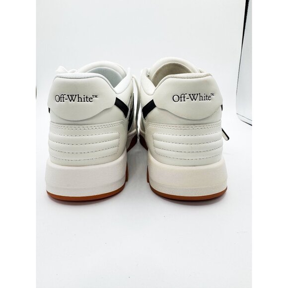 Off-White Men's "Out of Office" runner sneakers in two-tone calf leather - Picture 10 of 12